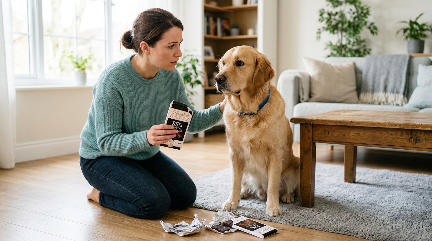 My Dog Ate Chocolate — How Much Is Dangerous and What Should I Do?