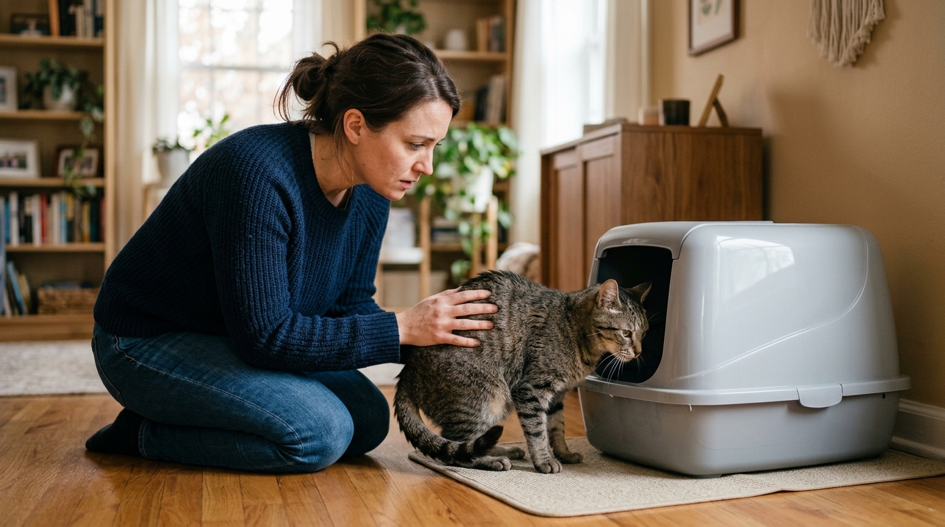 My Cat Is Straining to Urinate — Could It Be a Blockage?