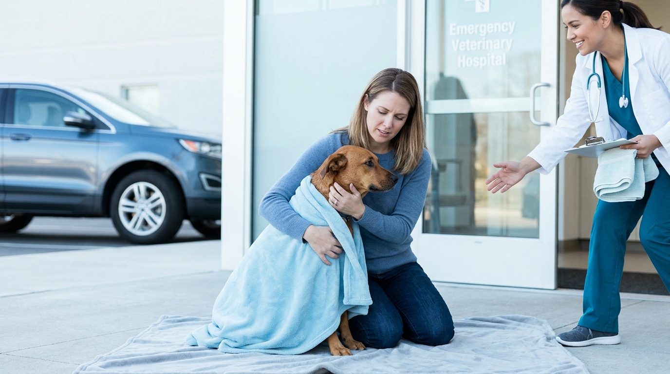 My Dog Was Hit by a Car — What to Do in the First Critical Minutes